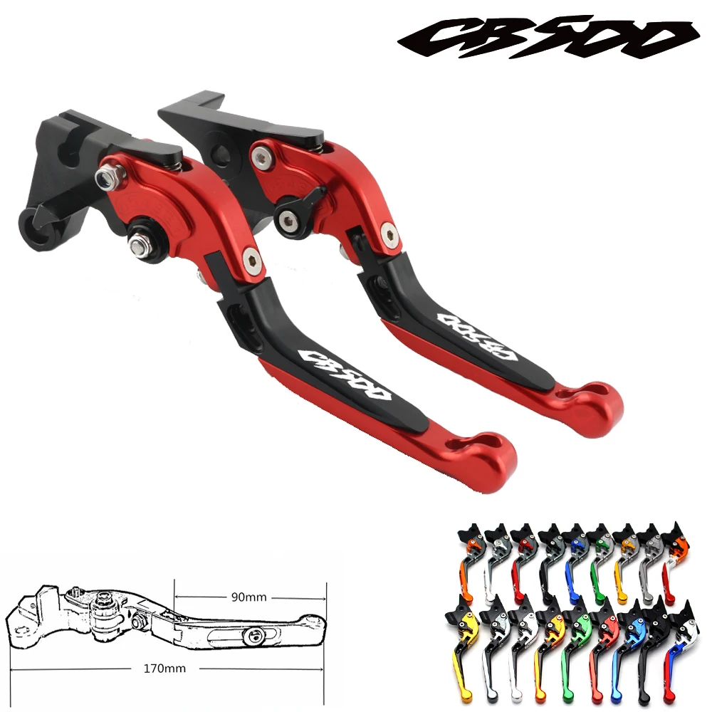 Для Honda CB500F/X CB500F CB500X 2013 2014 2015! С логотипом CNC мотоцикл складной удлиняющийся тормоз
