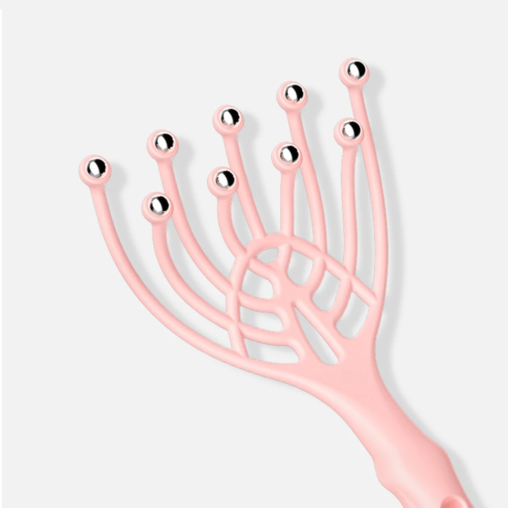 Массажер для головы с девятью когтями расслабляющий массаж в форме осьминога