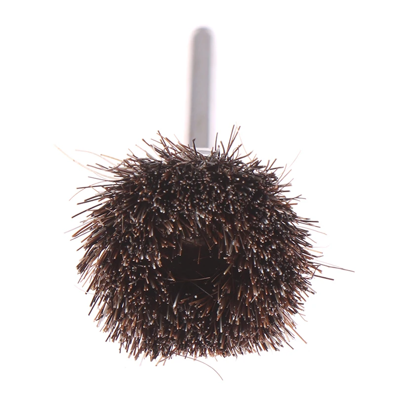 

hot! 5Pcs 3mm Shank Flat Horsetail Bristle Brush Buffing Carving Wax Polishing Tool Brush Wheel Best Price