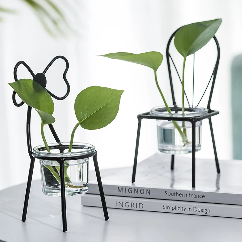 Ваза для цветов домашнего декора стеклянная ваза Цветочная композиция