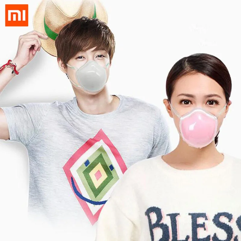 

Новинка 2020, электрическая маска Xiaomi Q7 с защитой от смога и без удушения, электрическая маска для подачи воздуха подходит для ежедневного пут...
