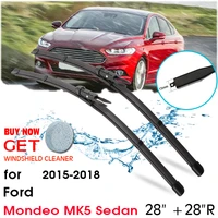 car front window windshield rubber silicon refill wiper for ford mondeo mk5 sedan 2015 2018 lhd rhd 2828r car accessories