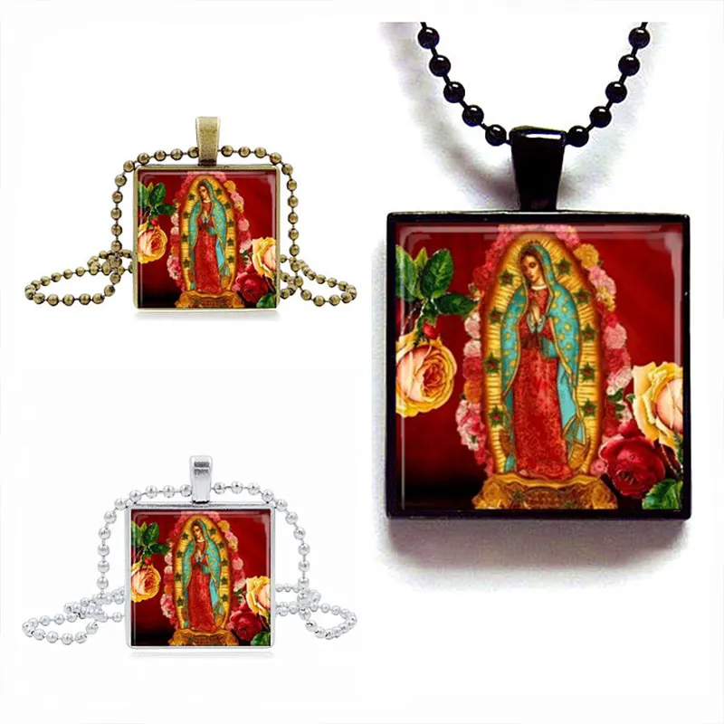 2016 модная подвеска с изображением Богородицы Девы Марии религиозной