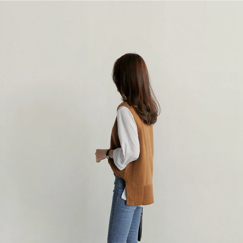 Новинка 2019 весенний женский жилет RUGOD модное однотонное зимнее пальто с круглым