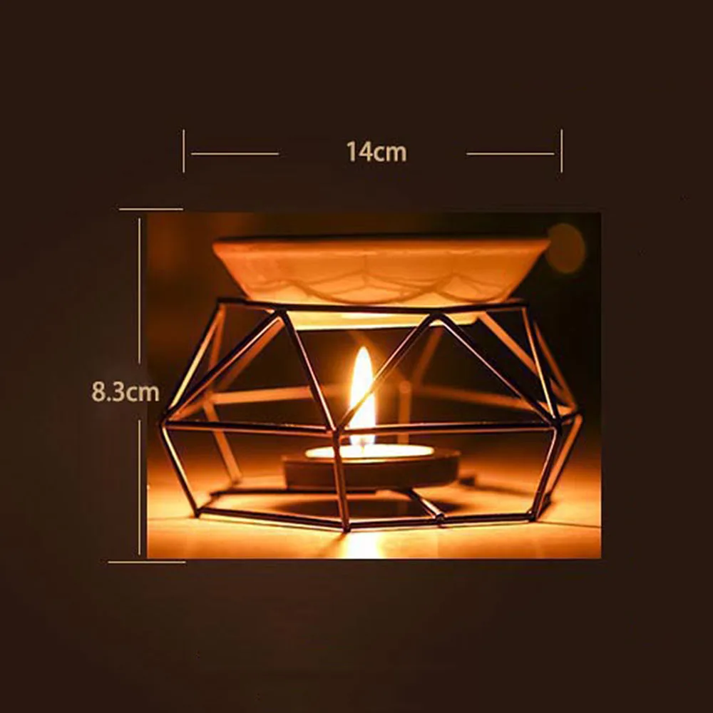 Подсвечник ароматерапия Арома горелки подсвечник Настольный металлический