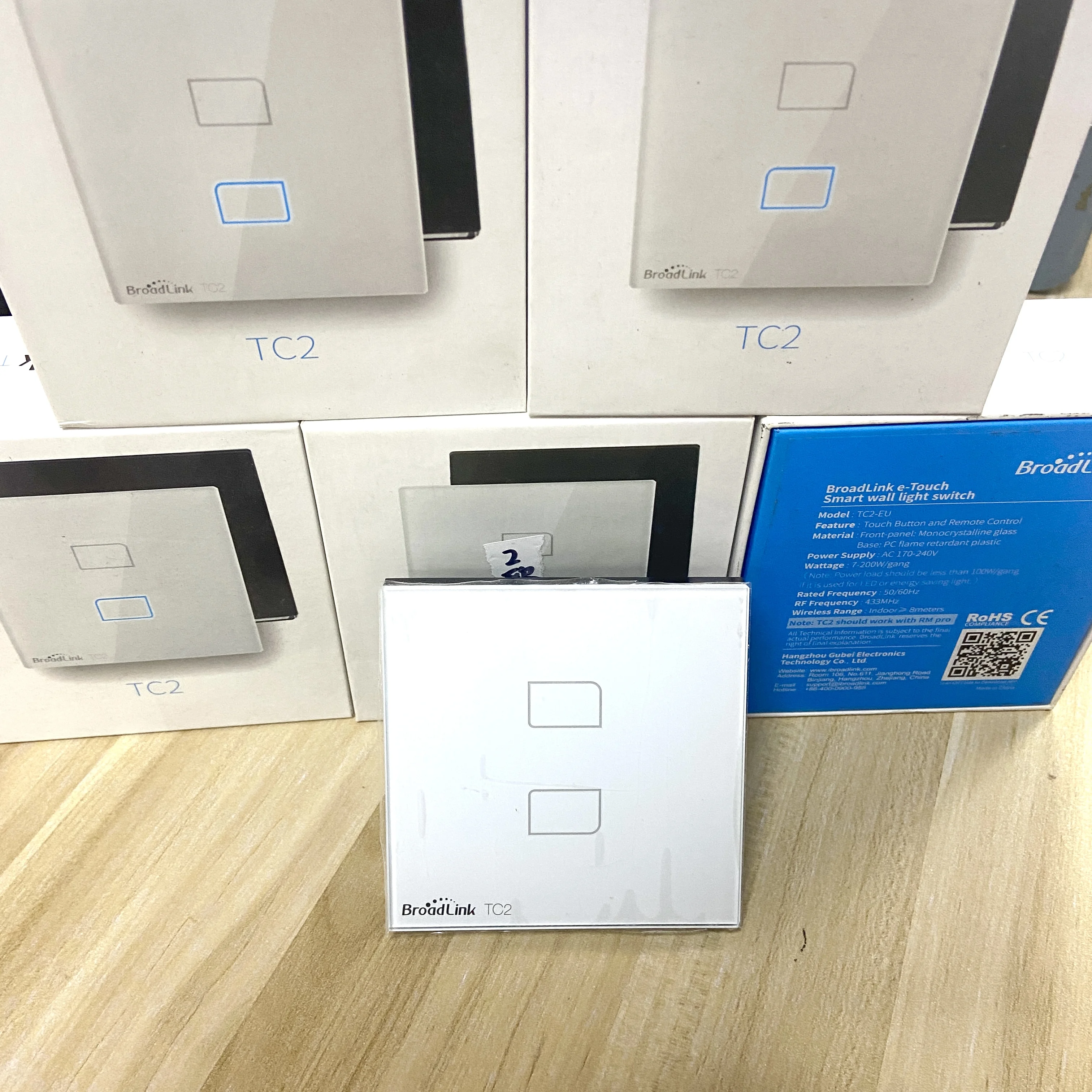 Broadlink TC2 переключатель Wi Fi 1 2 3 Gang ЕС настенный светильник Настенные переключатели