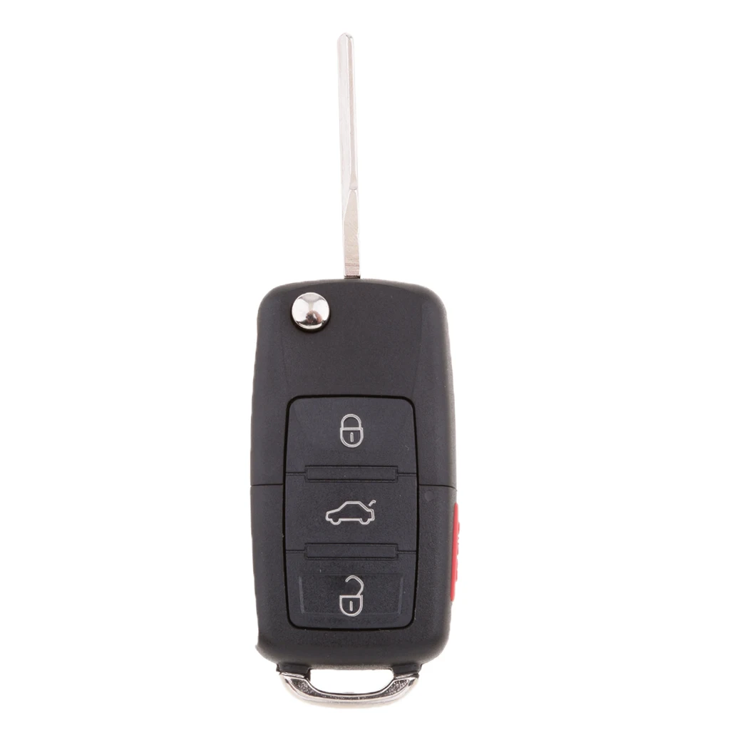 3 кнопочный дистанционный складной ключ для VW Passat 02 05 Golf 06 Polo 09|Защитный корпус