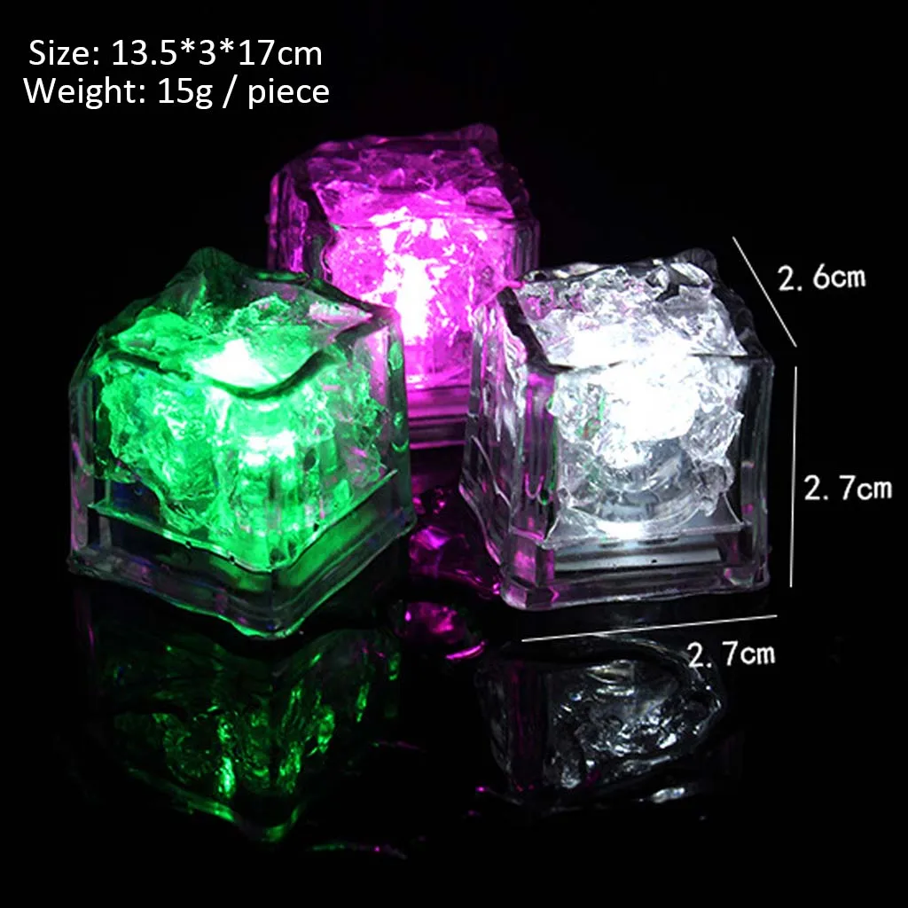 12 шт. светильник ice cube/красочный сенсорный Ночной свет/LED flash cube s дропшиппинг |