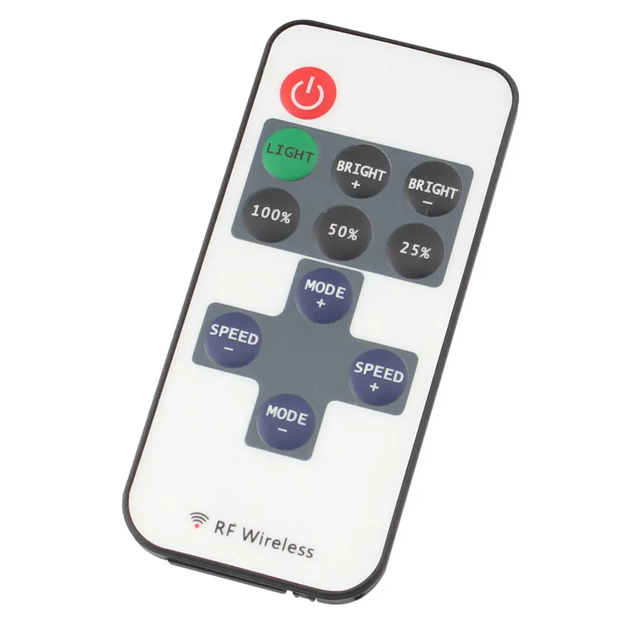 12 В светодиодный контроллер светильник радиочастотный мини-пульт магический