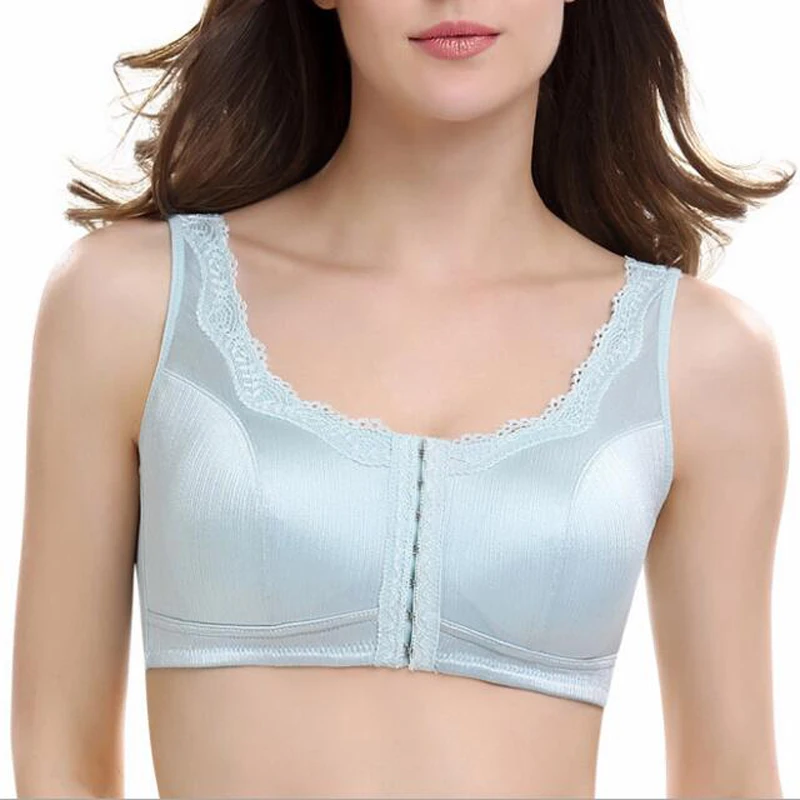 Женское нижнее белье с полным покрытием кружевной минимайзер пуш ап цветочным