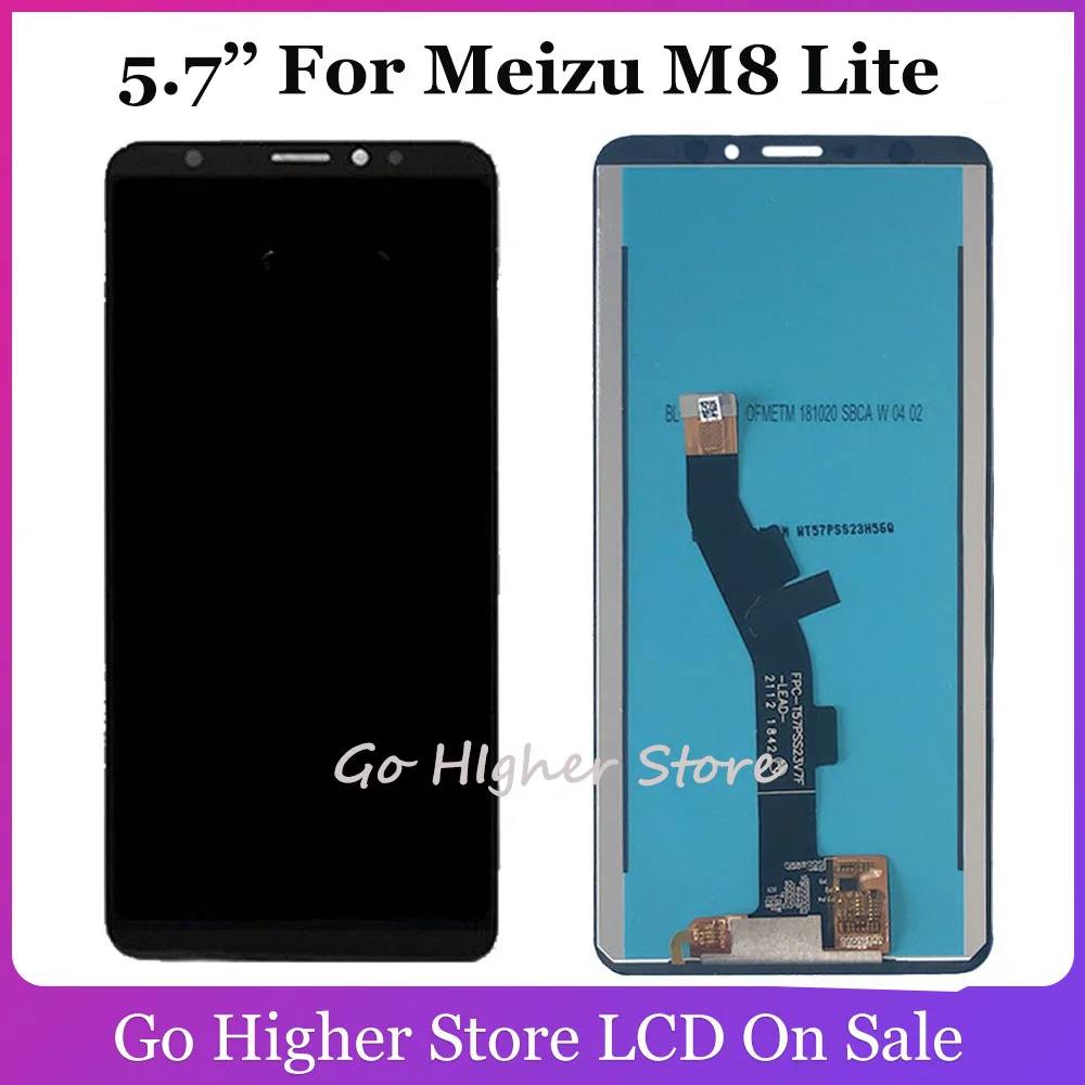 5 7 ''для Meizu M8 Lite ЖК-дисплей дигитайзер экран сенсорная панель стекло сенсор в