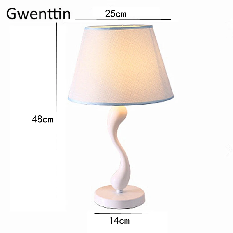 Современная настольная лампа для спальни учебы прикроватная тумбочка гостиной