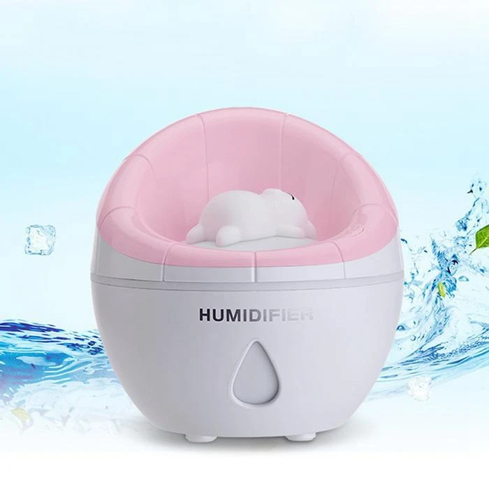 Портативный 350 мл ультразвуковой светодиодный ночной Светильник диван аромат