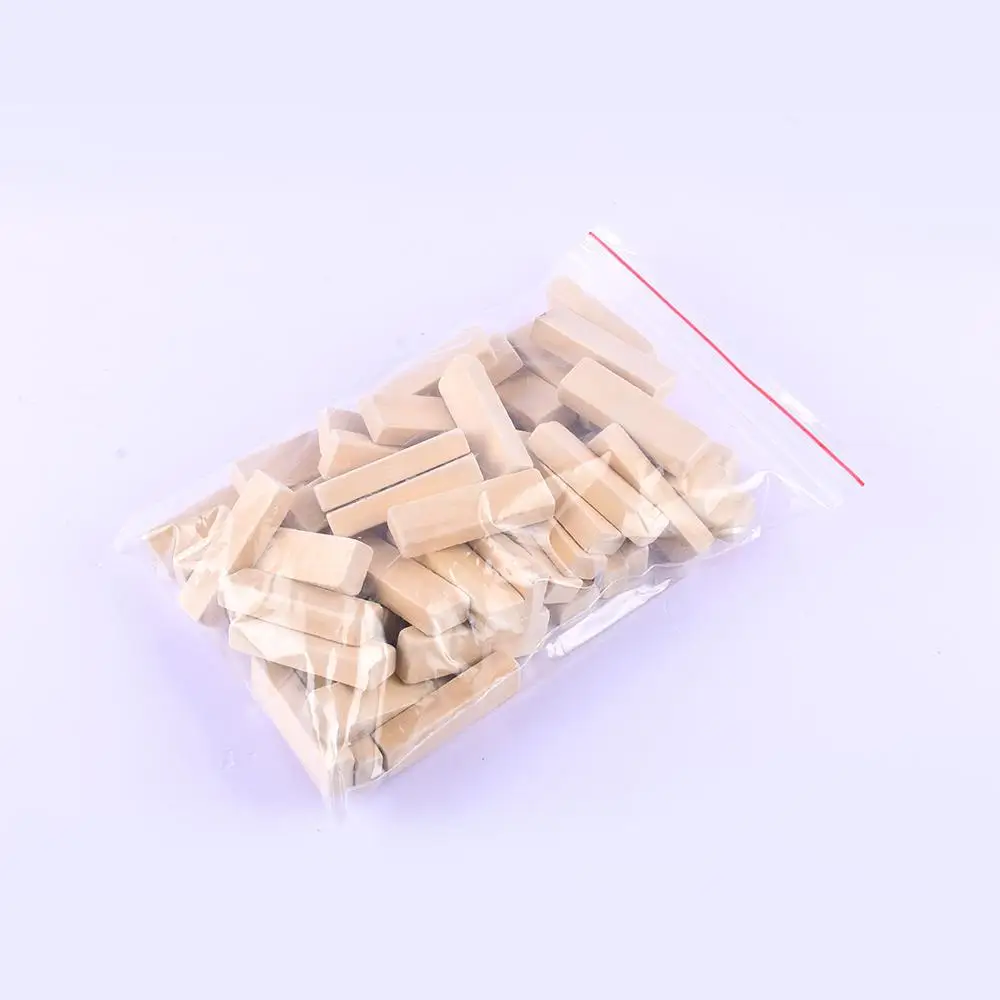 50pcs DIY Tower Wood Assembled Building Blocks for Kids Family Game Domino Stacker Extract Educational Toy Gift | Игрушки и хобби