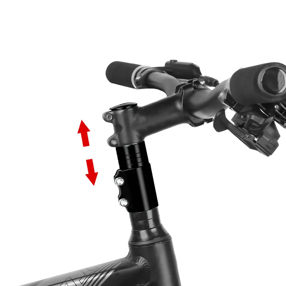 

Bicycle Handlebar Extender Fork Stem Rise Up Extension Heads Up Black Bike Fork Extender Mountain Cycling Part