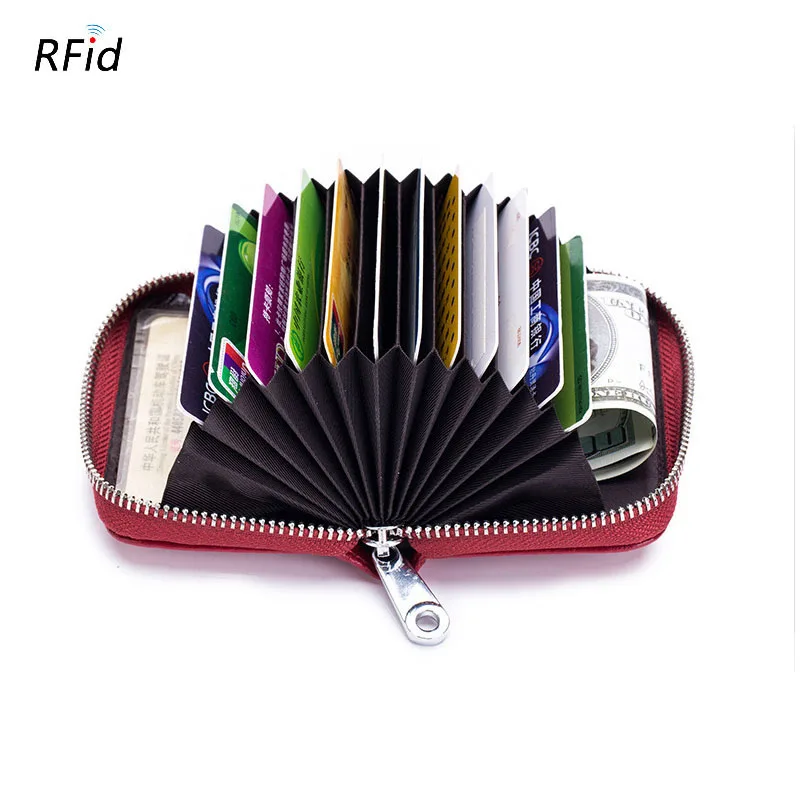 Органайзер для кредитных карт из натуральной кожи с RFID-защитой | Багаж и сумки