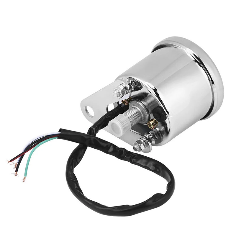 12 В Универсальный Тахометр индикатор измерения круглый Спидометр Одометр