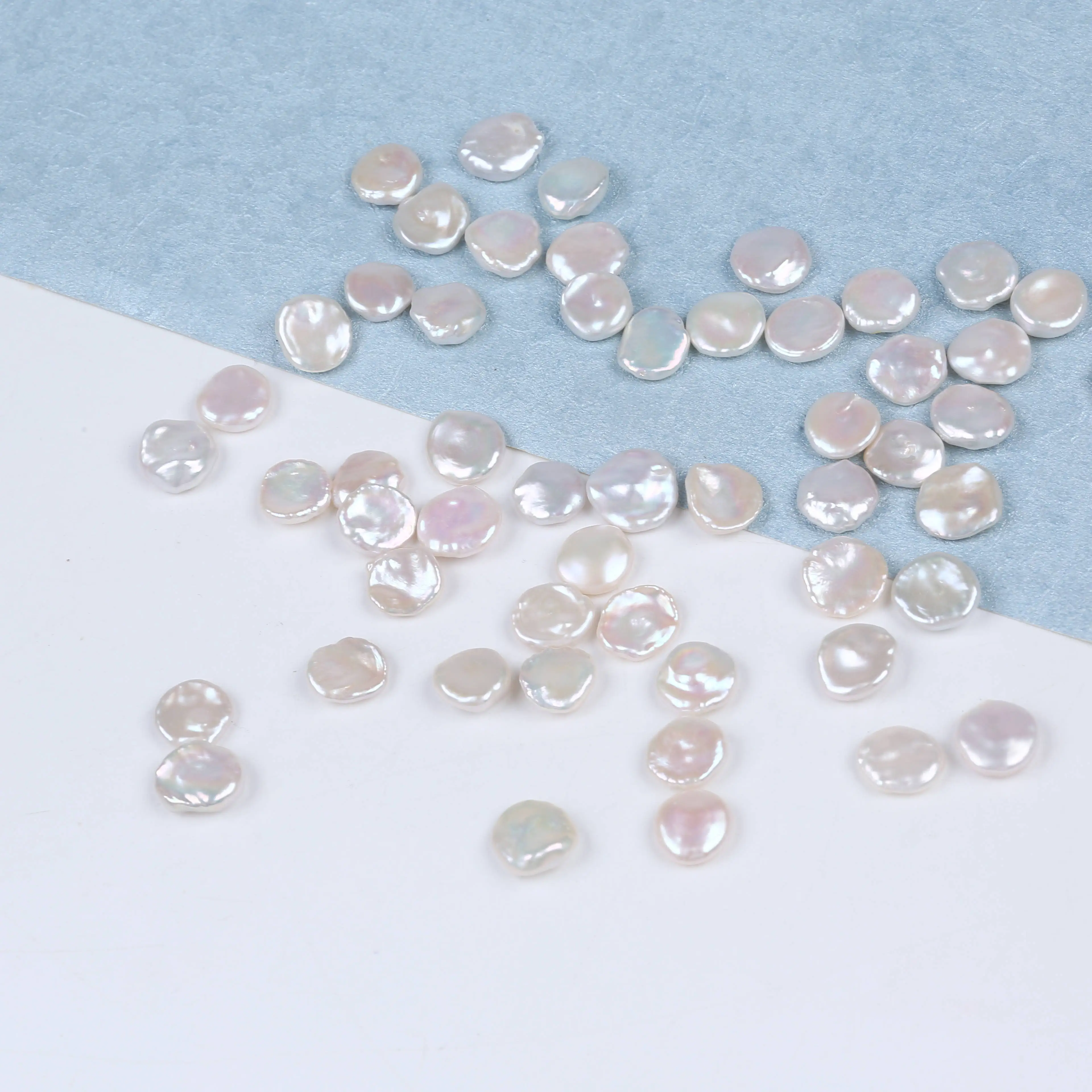 

12-13mm Natural Keshi Baroque Loose Beads Freshwater Pearl For Jewelry Making