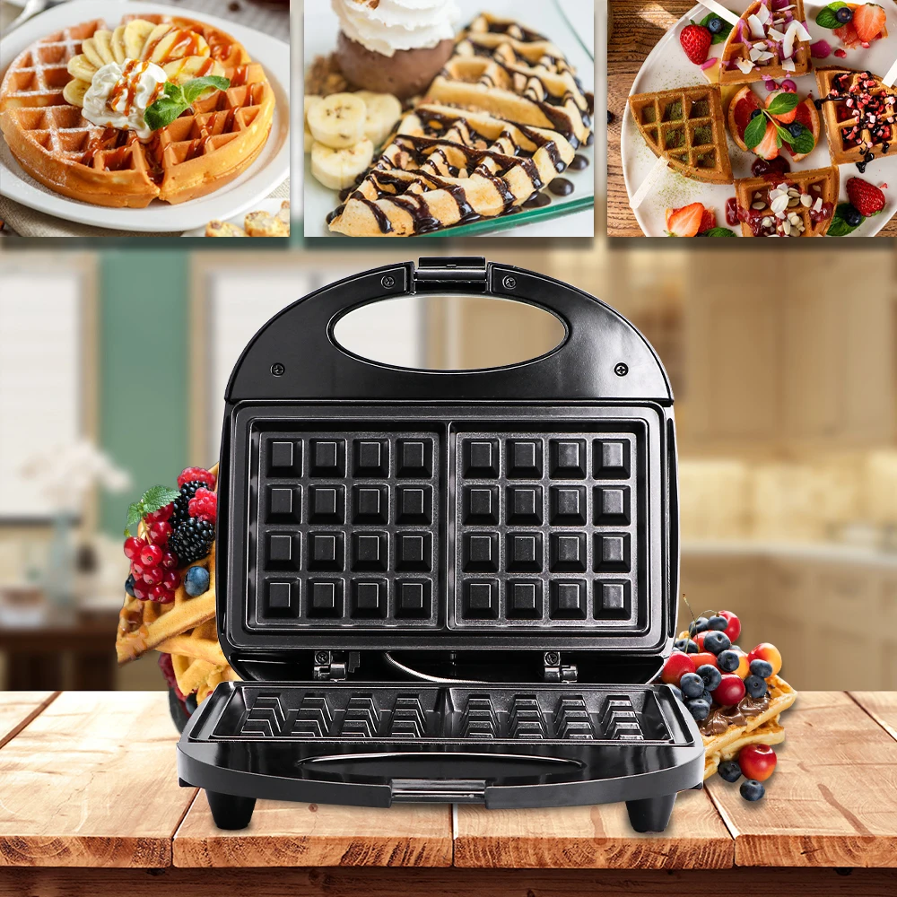 Jual Pembuat Wafel Listrik Peralatan Dapur Memasak Kue Telur Gelembung Oven Mesin Sarapan Panci Wafel Besi Loyang 220V