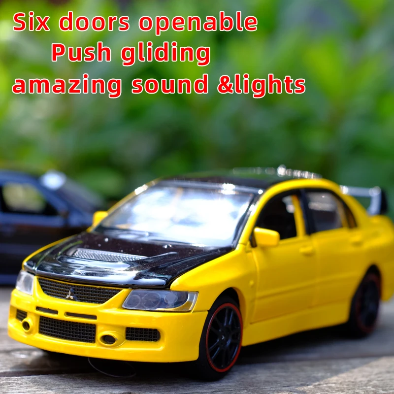 Игрушка Car1:32 Mitsubishi Lancer Evolution IX металлический сплав литье под давлением модель