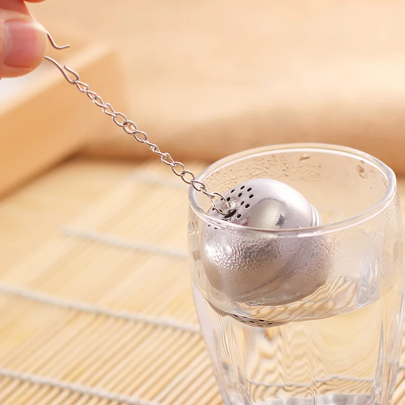 Новая Эфирная шаровая сетка для заварки чая из нержавеющей стали фильтр с крюком