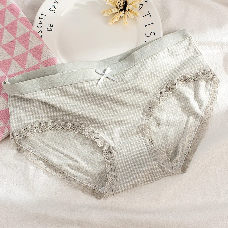 Трусики женские хлопковые бесшовные с высокой талией | Женская одежда