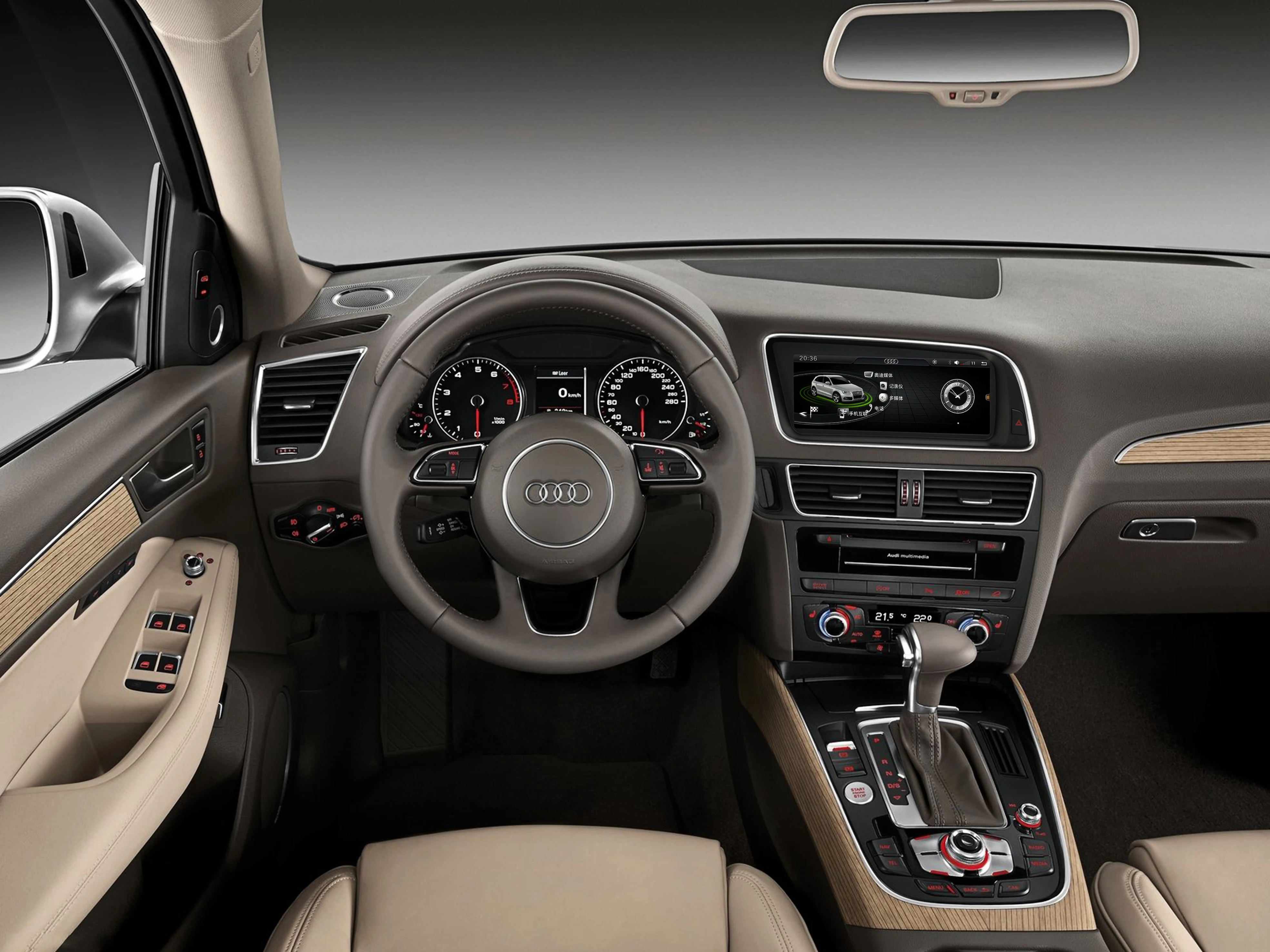 SWITNAV 4 Гб + 32 ГБ Android 7 1 Автомобильный DVD плеер для Audi Q5 2010-2017 мультимедийный Авто