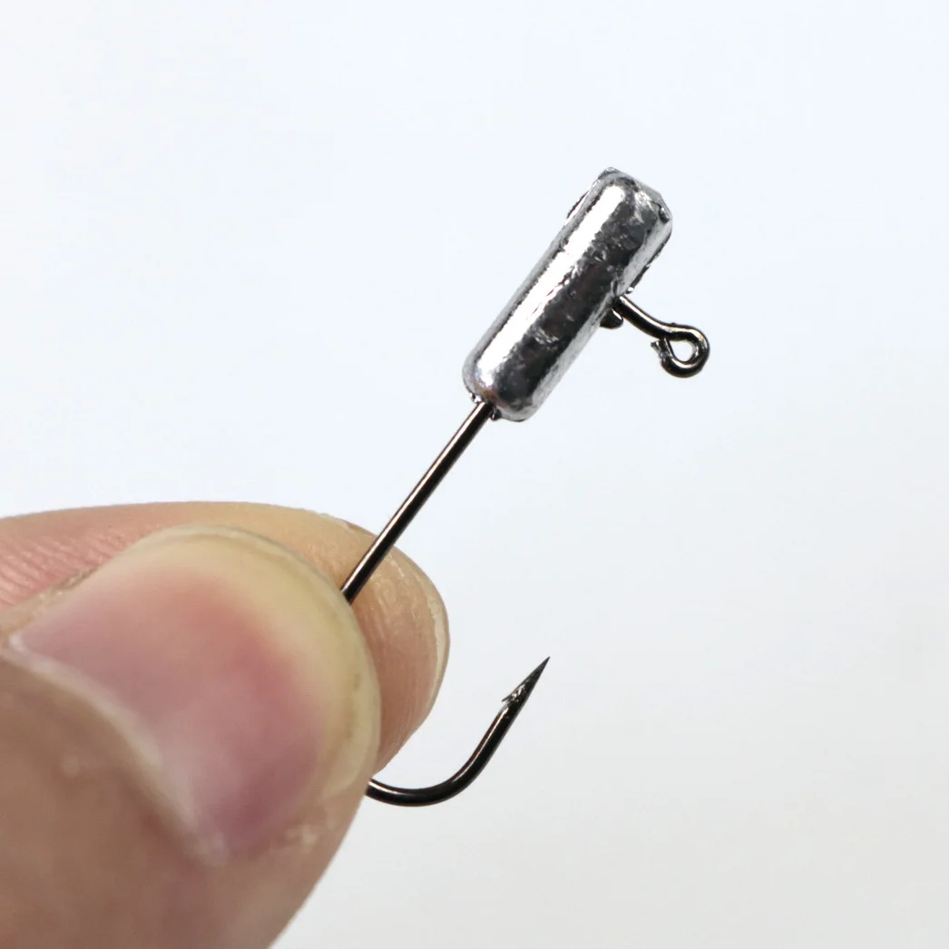 Рыболовные крючки 5 шт./лот джиг свинцовая головка рыболовные 1 г один крючок для