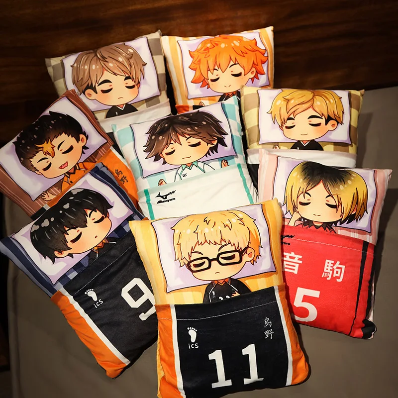 28x35 см Haikyuu плюшевая кукла Хината шоё тобио кагеяма аниме подушка игрушки Haikyuu!