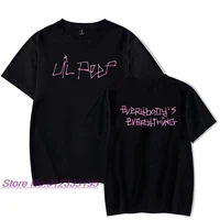 lil peep t shirt new album everybodys everything tshirt american rapper hiphop letter print cool eu size 100 cotton tops