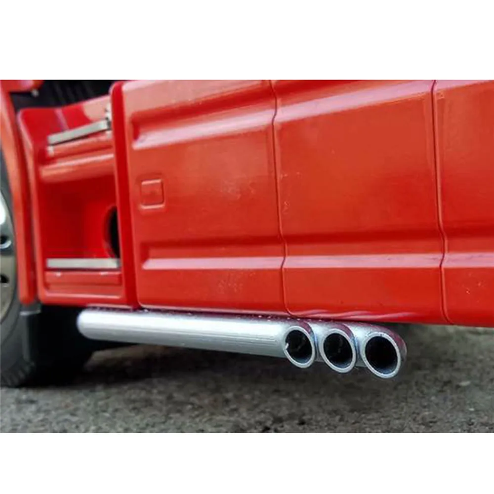 Тройник для радиоуправляемой модели 1/14 TAMIYA металлическая выхлопная труба