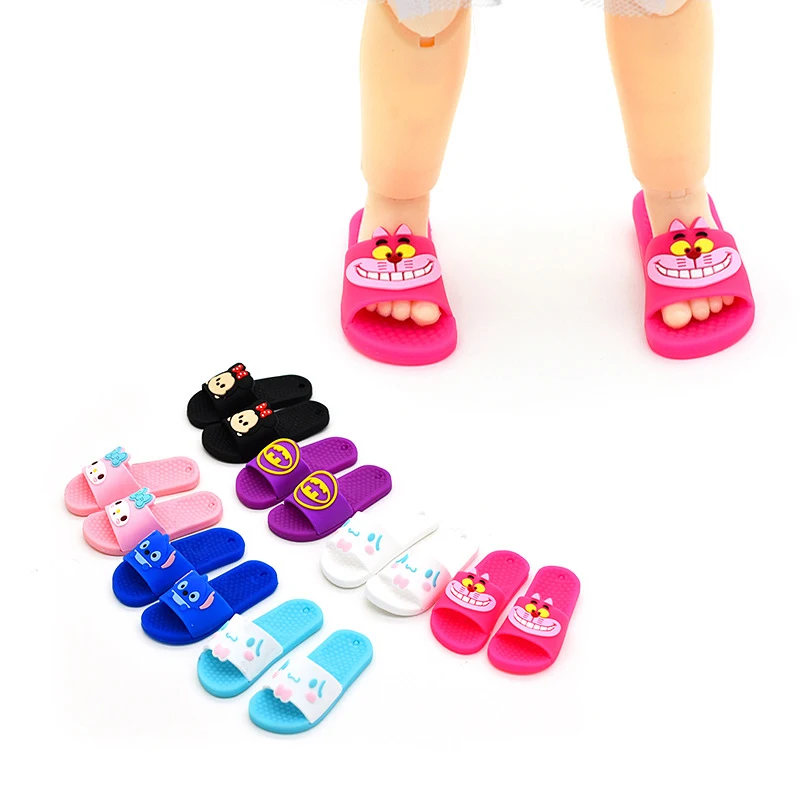 

Doll Sandals Shoes Fit For 30 CM Toys Doll New Fashion Sandals Colorful 1/6 Form Dolls Gift For Children Doll Accessories