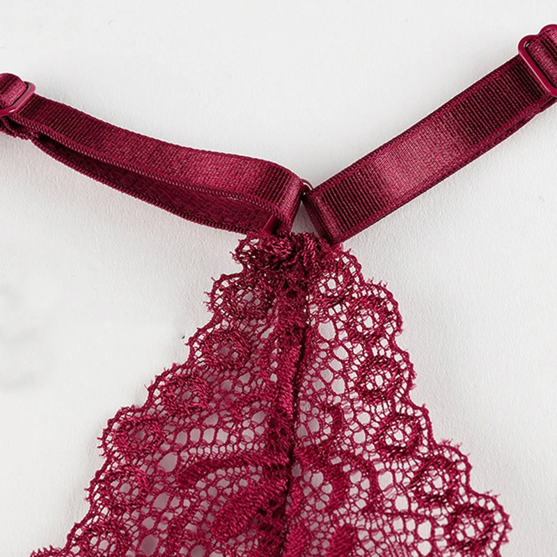 Бюстгальтер с глубоким V-образным вырезом комфортное французское нижнее белье # F