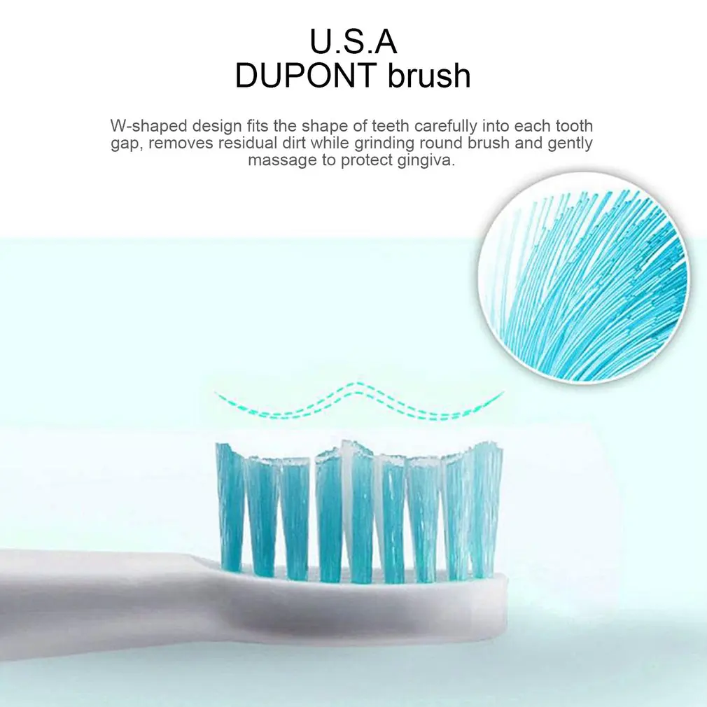 Multi-Function Tooth Cleaner Red Teeth Calculus Remover Can Change Head Cleaning Whitening Electric Toothbrush | Бытовая техника