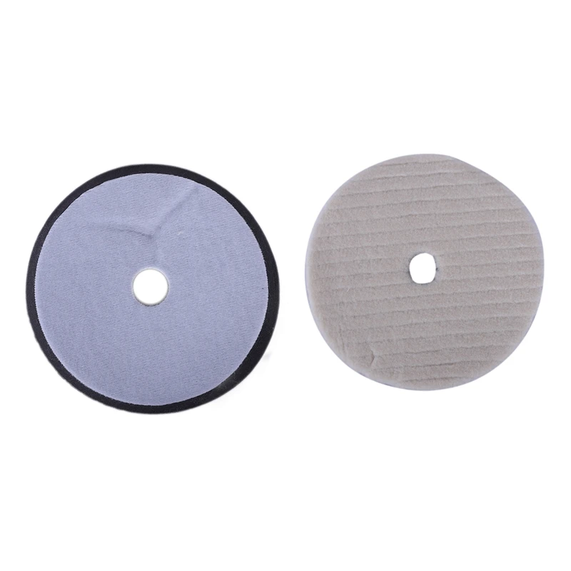 

6-дюймовая/5-дюймовая короткая шерстяная полировка диск для покрытия воском: грубая