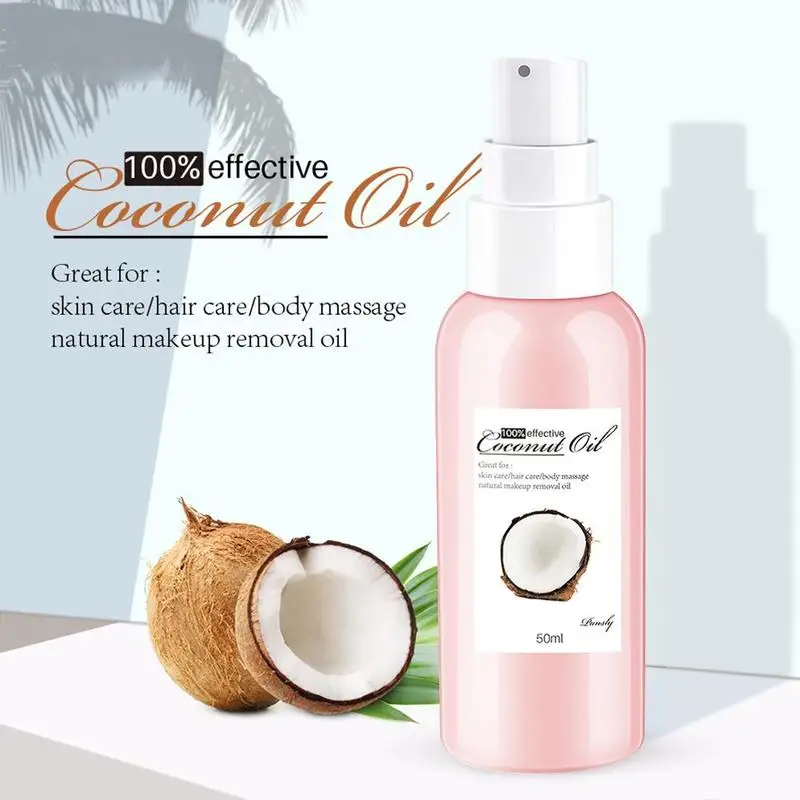 

Extra Virgin Coconut Oil Cold Pressed Oil Care for Hair Skin Body Massage Relaxation Makeup Remover Moisturizing Hydrating