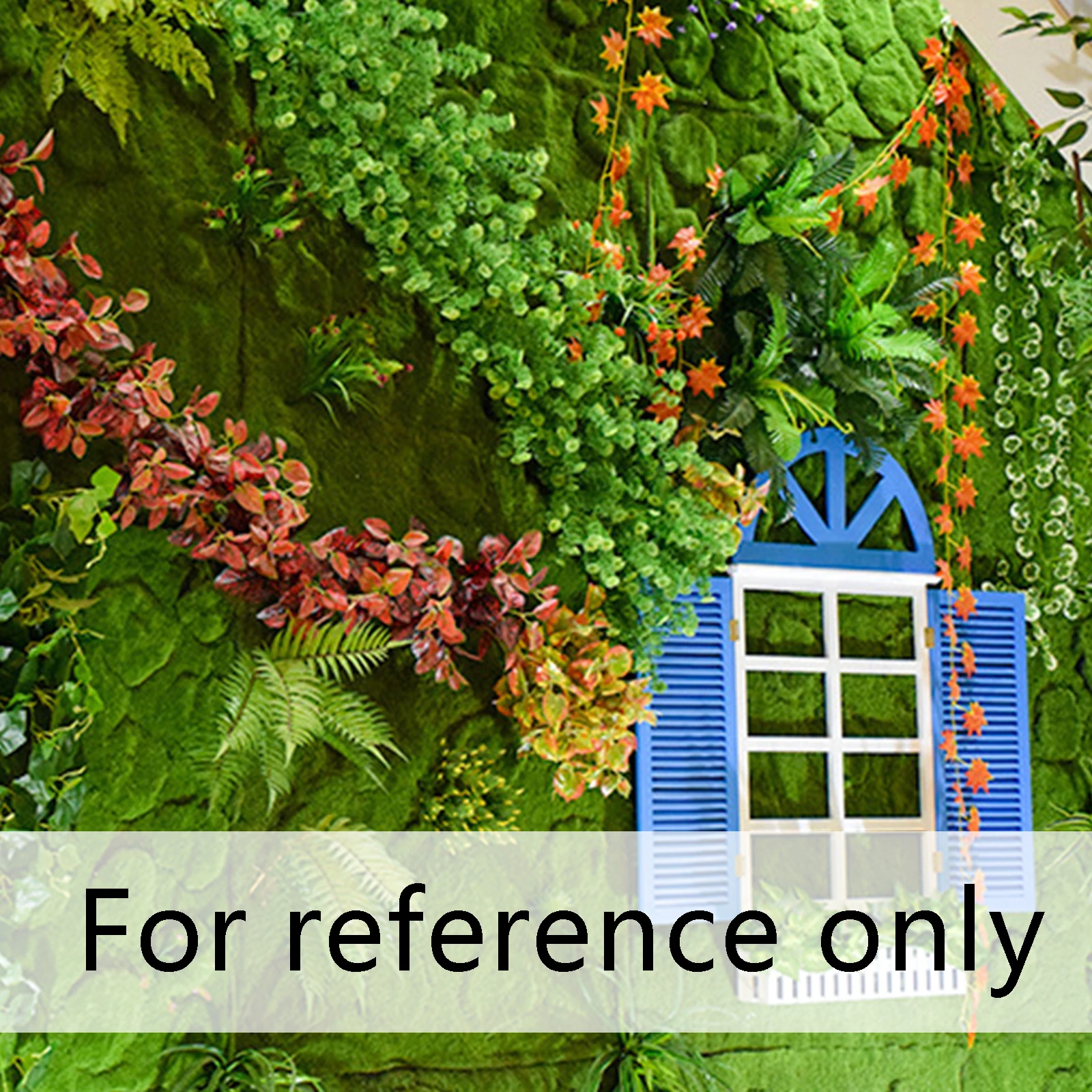 

1 м * 1 м зеленый искусственный ковыль газон моделирование газонный мох ковер с бархатным покрытием украшения для украшения свадебных меропр...