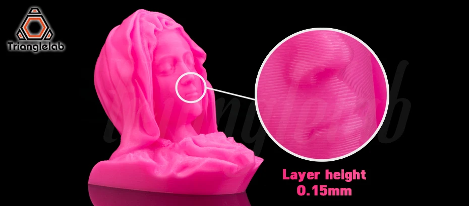 Trianglelab высокое качество V6 насадка для 3D принтеров hotend 4 шт./лот 3D принтер Насадка для E3D hotend titan экструдер prusa i3 mk3