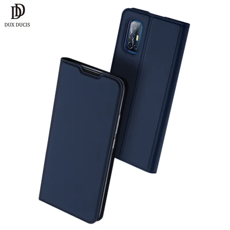 Dux Ducis Skin Pro Серия Флип-кошелек деловой кожаный чехол для Vivo V19 (Индонезия) 6 44