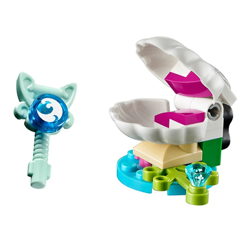 

New Girl Building blocks DIY bricks Educational toys elves 41073 Naida's Epic Adventure Ship Free Shipping