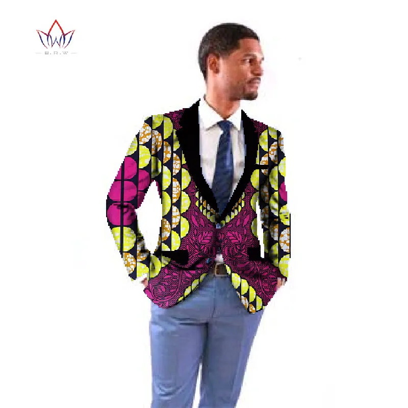 Африканский Дашики печати воск костюм мужские блейзеры Африка одежда Блейзер