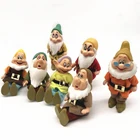 Фигурки героев Диснея из мультфильмов Белоснежка и семь гномов, доктор башикарный сонный Снеж, счастливая Допи грейпи, экшн-фигурки, игрушки, модель, подарок