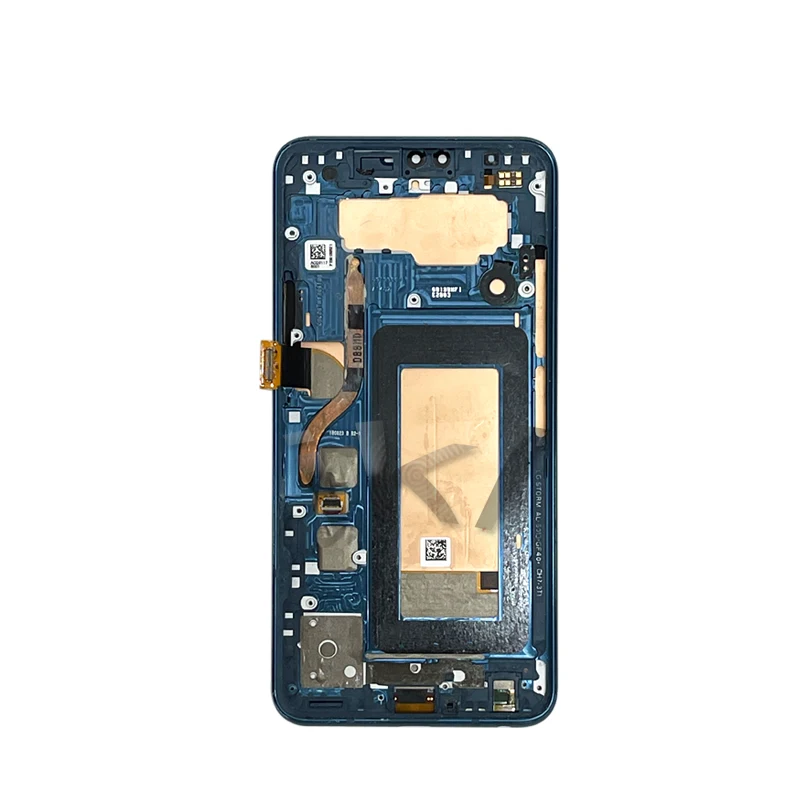 Red Burn-in Shallow V400N LCD Repair Replacement For LG V40 ThinQ V405UA Display Touch Screen Digitizer Assembly With Frame enlarge