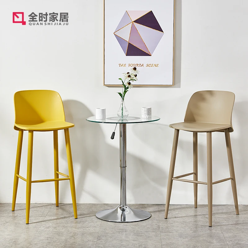 Современный простой барный стул для переднего стола креативный Северной Европы