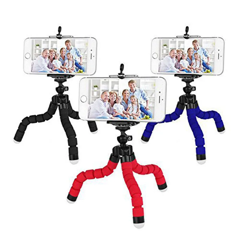 Гибкий Осьминог губка Gorillapod камера мини штатив камера держатель кронштейн для Go pro камера s для Xiaomi yi 4K Экшн камера