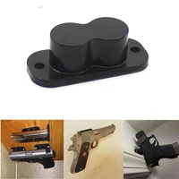 tactical gun magnet mount magnetic holster 25lb rating concealed gun holder with anti scratch cap and screws