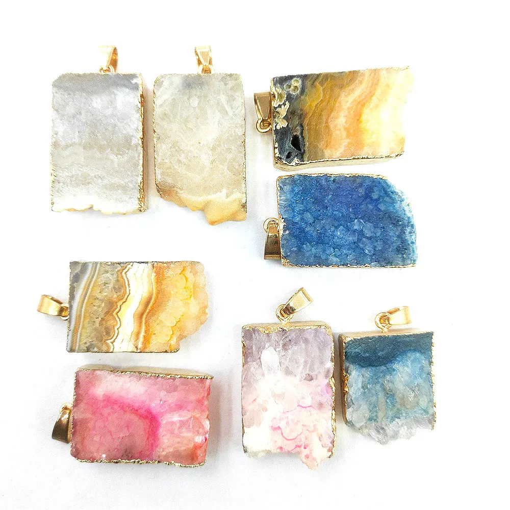 Подвеска в виде бутона из натурального камня 1 шт.|Подвески| |