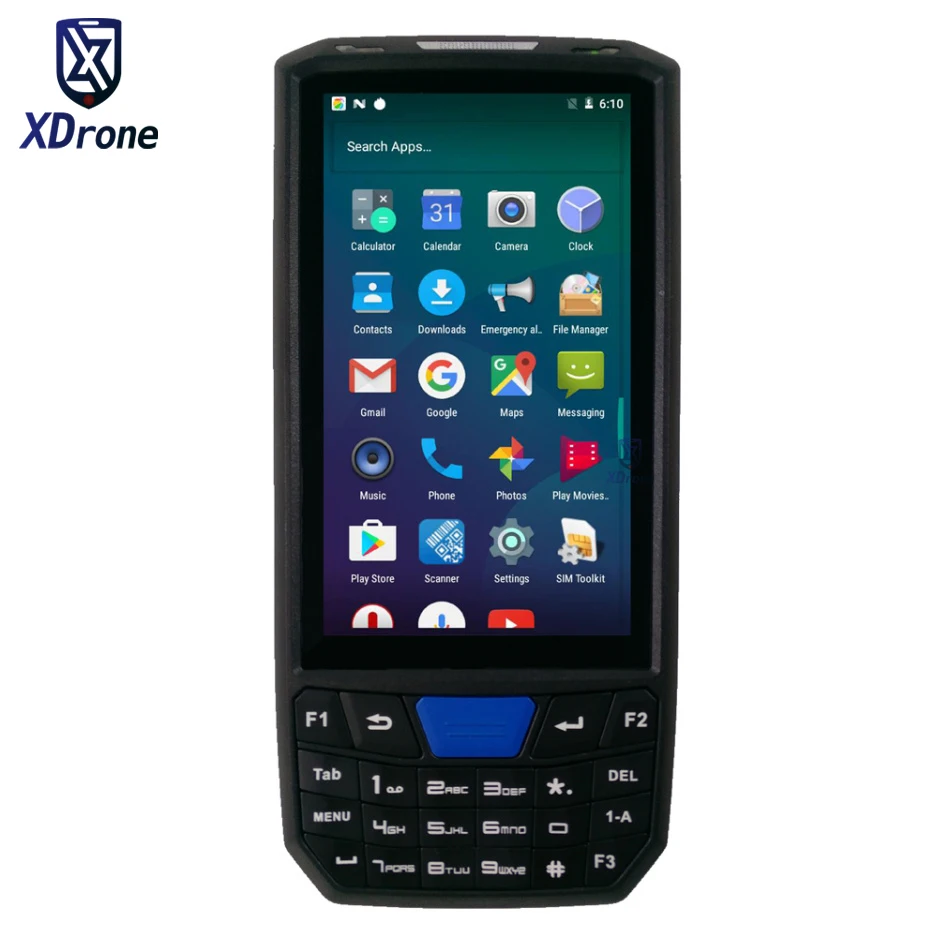 Оригинальный сканер штрих кода T80 QR 2D 1D телефон Android USB Беспроводная портативная