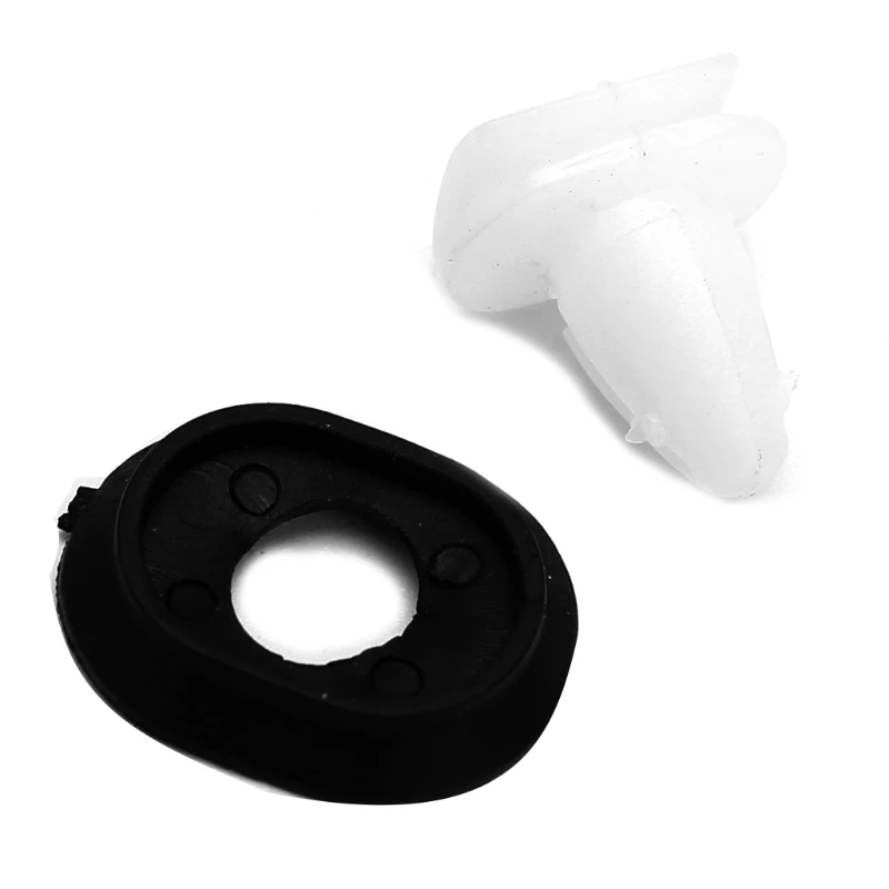 

50x Exterior Side Moulding Rub Bumpstrip Lower Door Trim Clips For Fiat Ducato