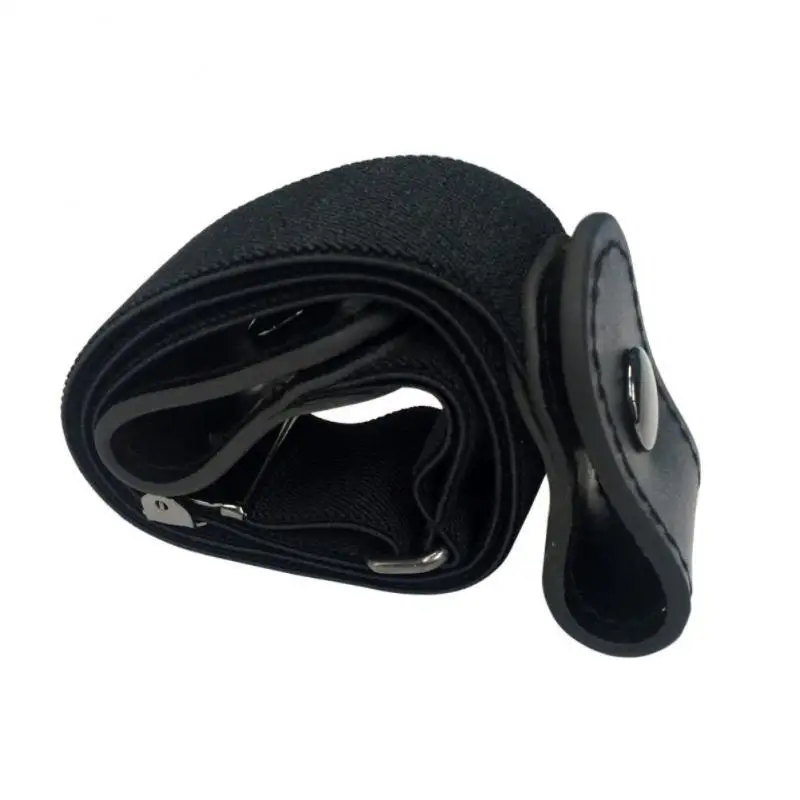 Ремень без пряжки для джинсовых штанов платья эластичный пояс на талии